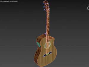 Гитара 3D Модель