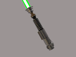 Luke Skywalkers lightsaber 3D Model