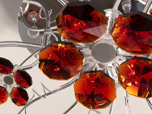 Люстра с 13 лампочками, потолочный подвесной светильник 3D Модель