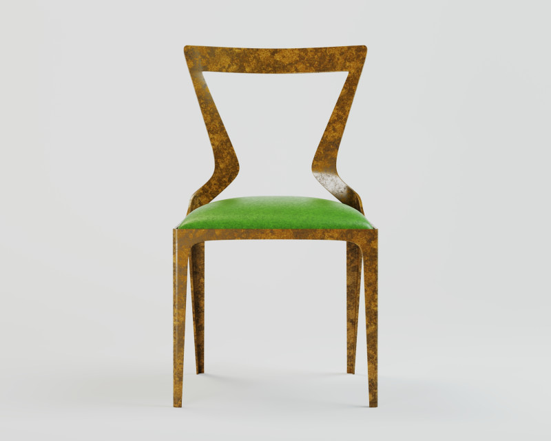 ILuka Lennox Dining Chair 3D Model .c4d .max .obj .3ds .fbx .stl .blend 