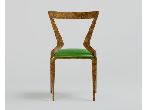 ILuka Lennox Dining Chair 3D Model