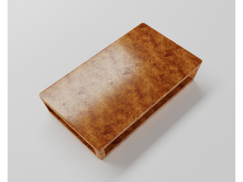 Coffee Table RH Bordot Coffee Table 42x28x15 Model 3D