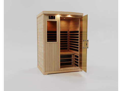 Infrared Sauna 48x40x77 Modello 3D
