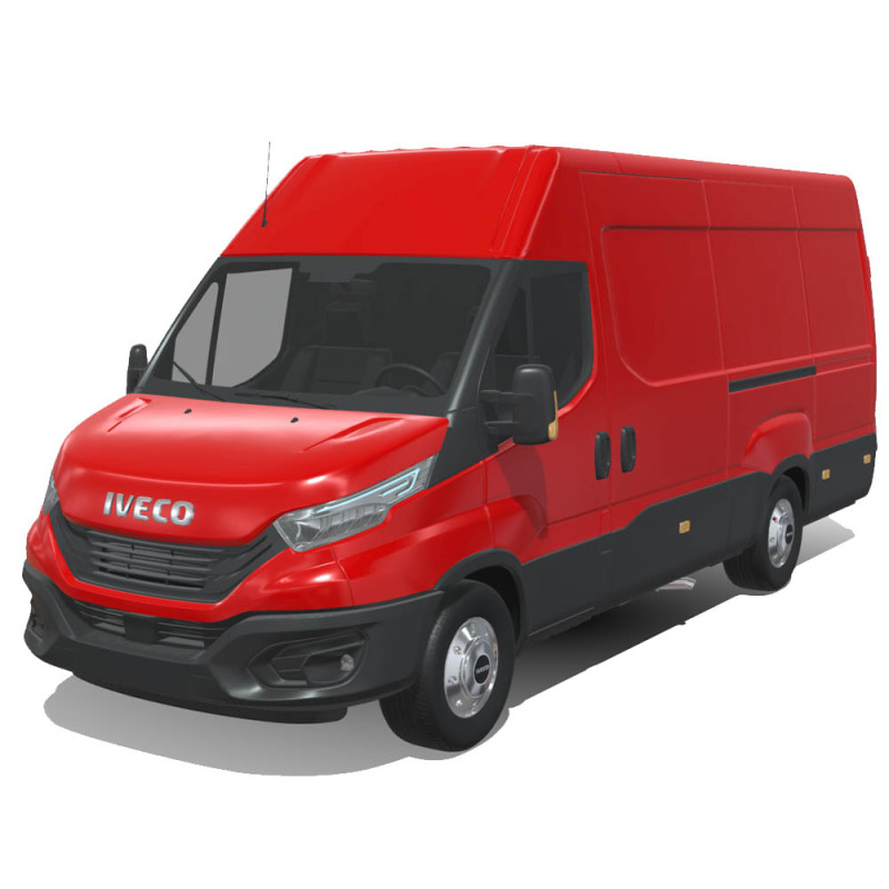 Iveco Daily Van 2022 Modelo 3D .c4d .max .obj .3ds .fbx .stl .blend