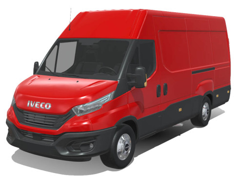 Iveco Daily Van 2022 3D Model