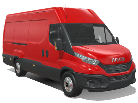 Iveco Daily Van 2022 3D Model