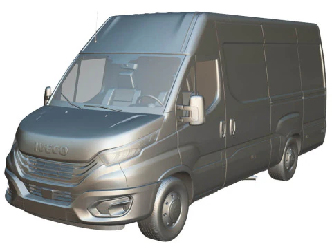 Iveco Daily Van 2022 3D Model
