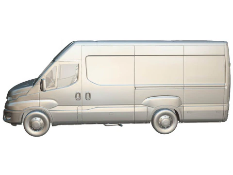 Iveco Daily Van 2022 3D Model