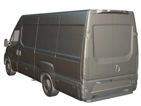 Iveco Daily Van 2022 3D Model