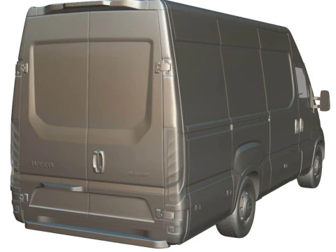 Iveco Daily Van 2022 3D Model