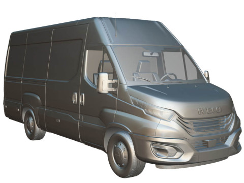 Iveco Daily Van 2022 Modelo 3D