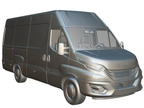 Iveco Daily Van 2022 3D Model