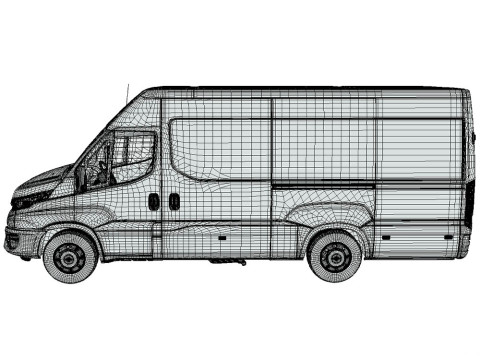 Iveco Daily Van 2022 Modelo 3D