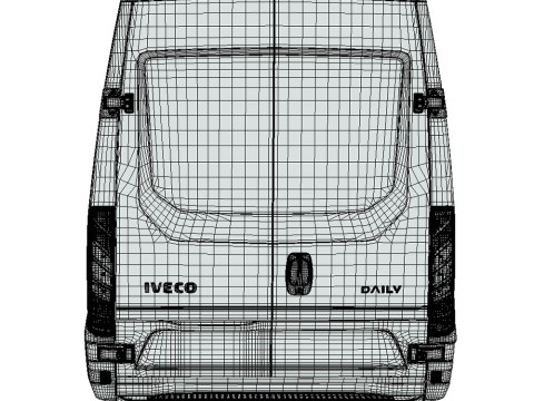 Iveco Daily Van 2022 Modelo 3D
