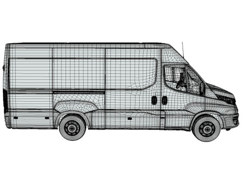 Iveco Daily Van 2022 Modelo 3D