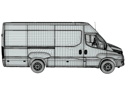 Iveco Daily Van 2022 3D Model
