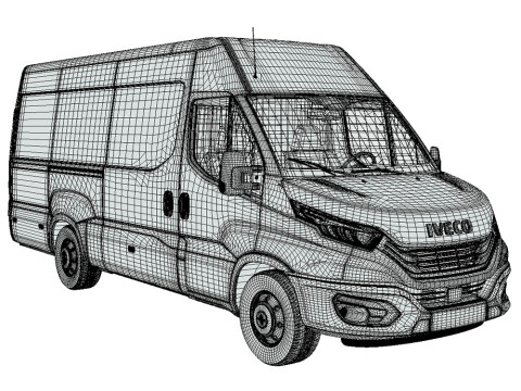 Iveco Daily Van 2022 Modelo 3D