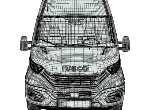 Iveco Daily Van 2022 3D Model