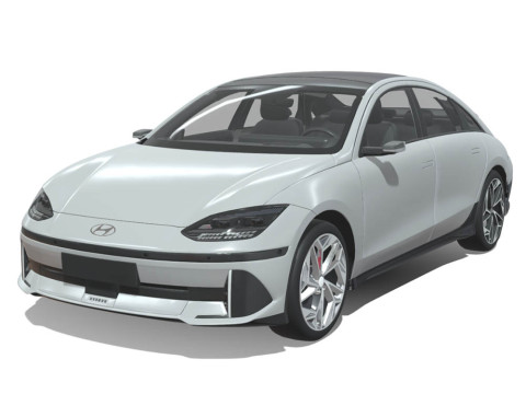 Hyundai Ioniq 6 2024 3D Model