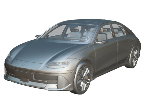 Hyundai Ioniq 6 2024 Modelo 3D