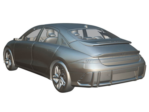 Hyundai Ioniq 6 2024 Modelo 3D