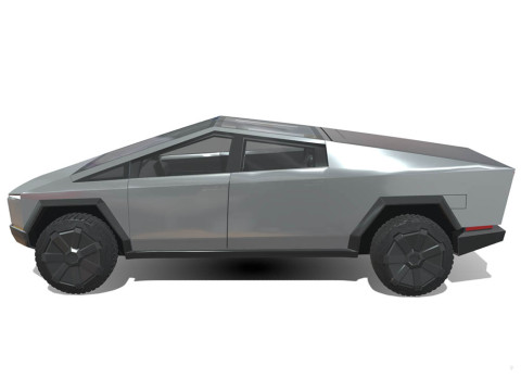 Tesla Cybertruck 2022 3D Model