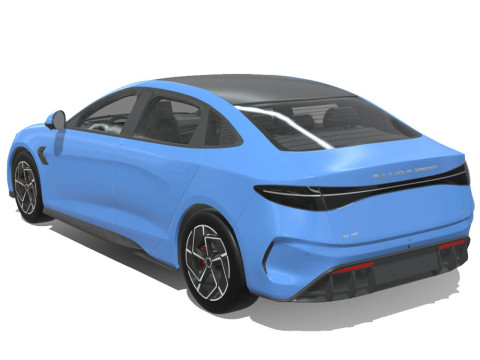 BYD Seal 2024 3D Model