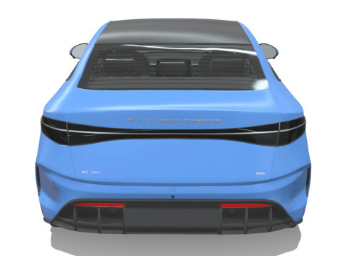 BYD Seal 2024 3D Model