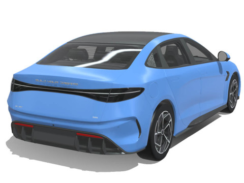 BYD Seal 2024 3D Model
