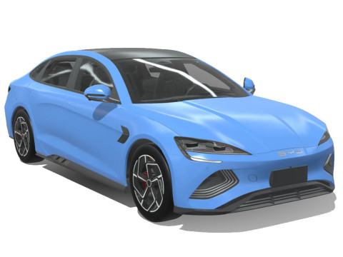 BYD Seal 2024 3D Model