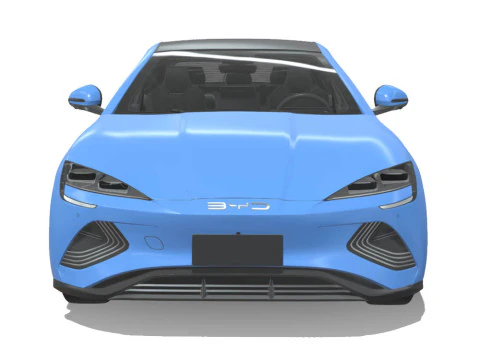 BYD Seal 2024 3D Model