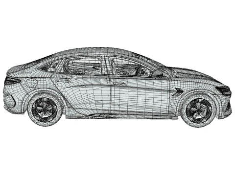 BYD Seal 2024 3D Model