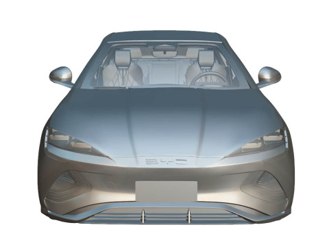 BYD Seal 2024 3D Model
