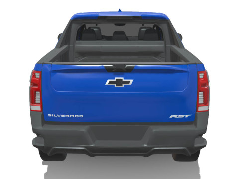 Chevrolet Silverado RST 2024 EV 3D 模型