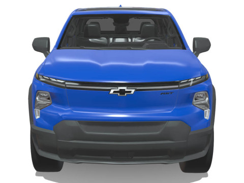 Chevrolet Silverado RST 2024 EV 3D 模型