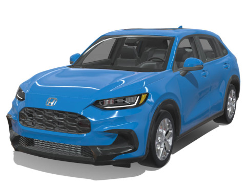 Honda ZR V 2024 3D Model