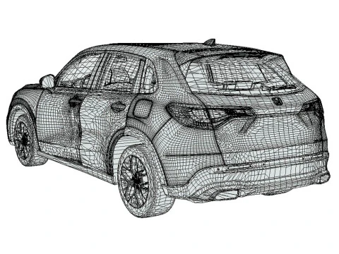 Honda ZR V 2024 3D Model