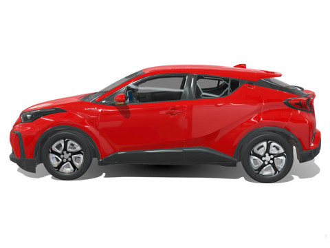 Toyota C HR EV 2020 3D Model