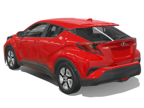 Toyota C HR EV 2020 3D Model