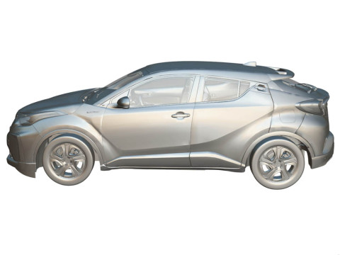 Toyota C HR EV 2020 3D Model