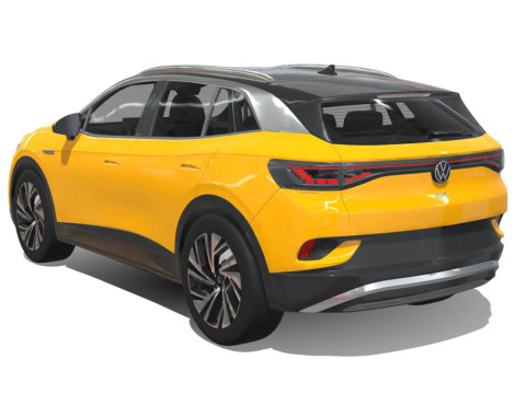 Volkswagen ID4 2023 3D 模型