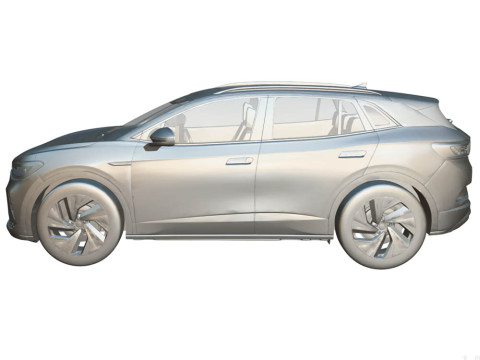 Volkswagen ID4 2023 3D 模型