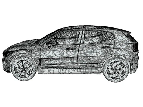 Volvo EX30 2024 3D Model