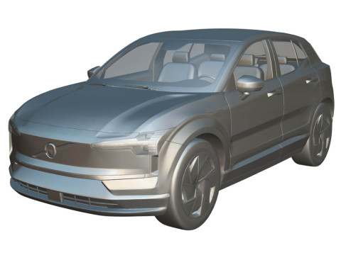 Volvo EX30 2024 Modello 3D