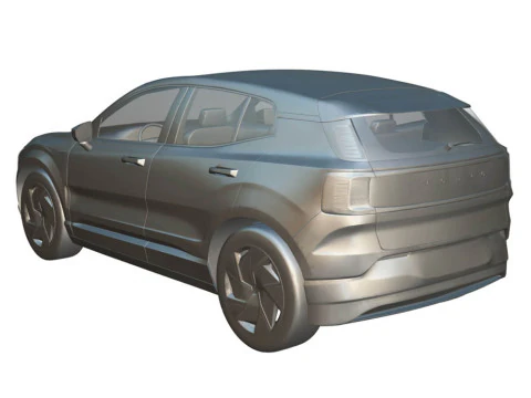 Volvo EX30 2024 3D Model