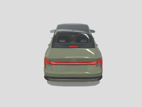 Hyundai Accent 2024 3D Model