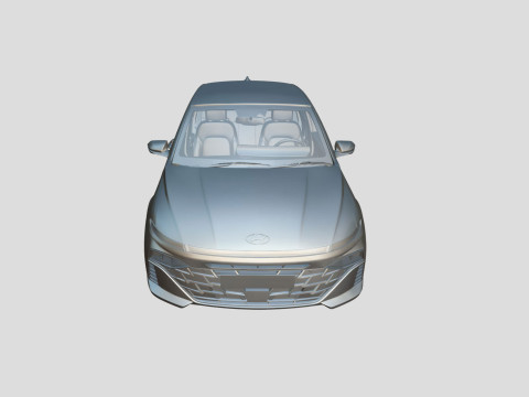 Hyundai Accent 2024 3D Model