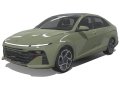 Hyundai Accent 2024 Model 3D