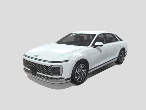 Hyundai Azera 2024 3D Model