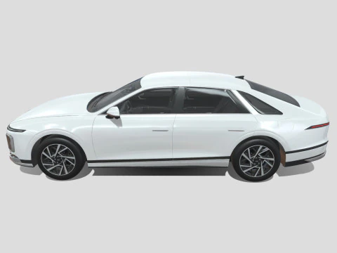 Hyundai Azera 2024 3D Model